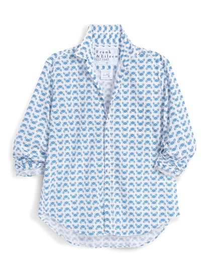 EILEEN Blue Crab, Italian Cotton