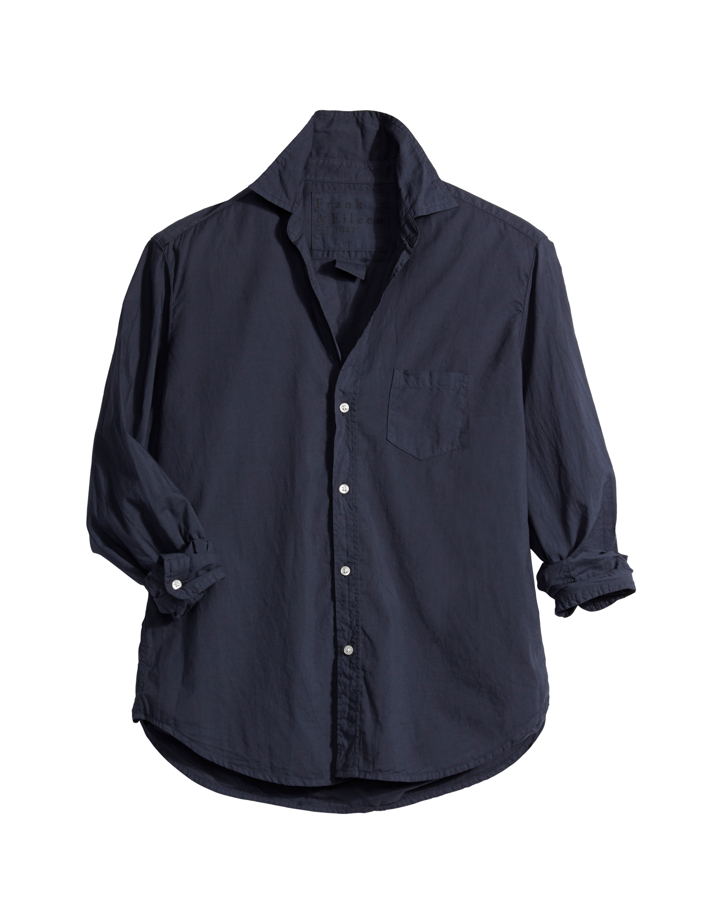 EILEEN Navy, Italian Featherweight Poplin