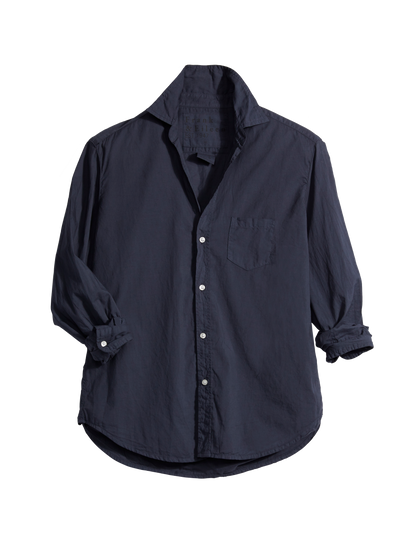 EILEEN Navy, Italian Featherweight Poplin