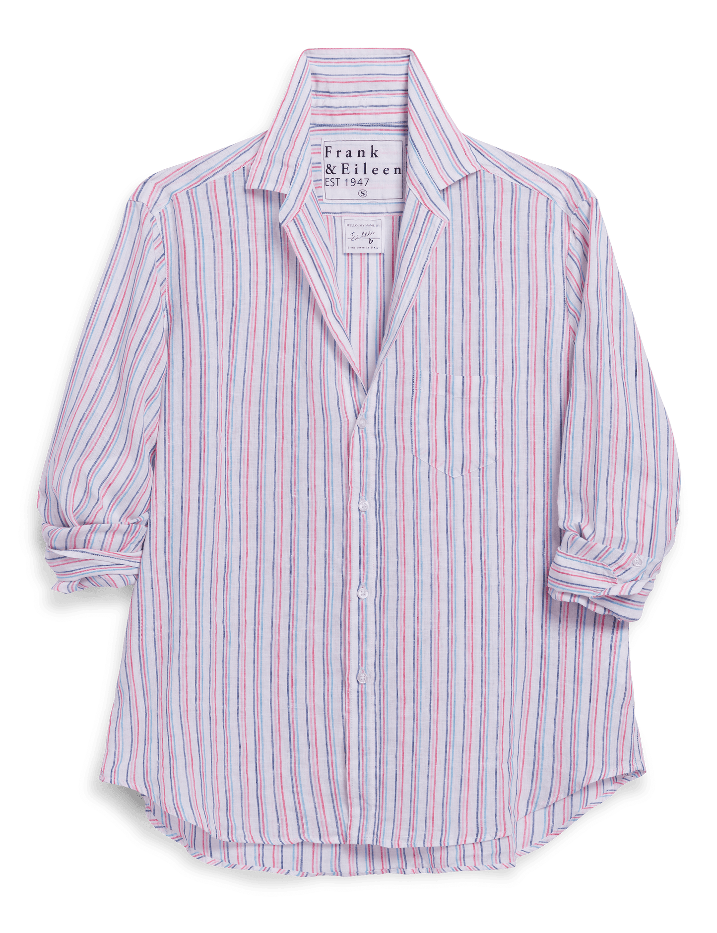 EILEEN Multicolor Stripe, Italian Classic Linen