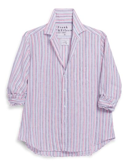 EILEEN Multicolor Stripe, Italian Classic Linen