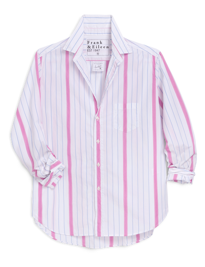 EILEEN Multi Stripe Pink and Blue, Italian Superluxe