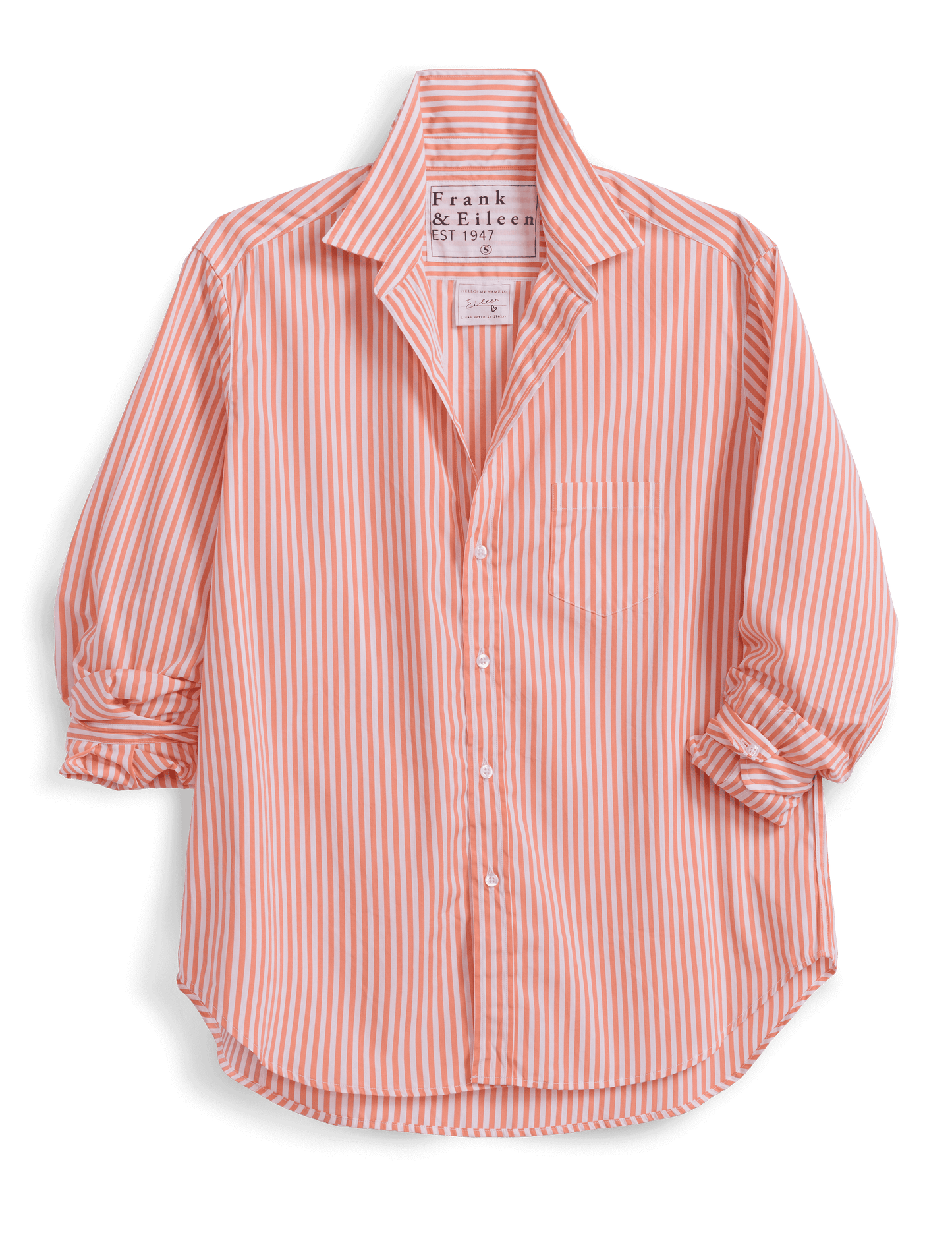 EILEEN Peach Stripe, Italian Superluxe