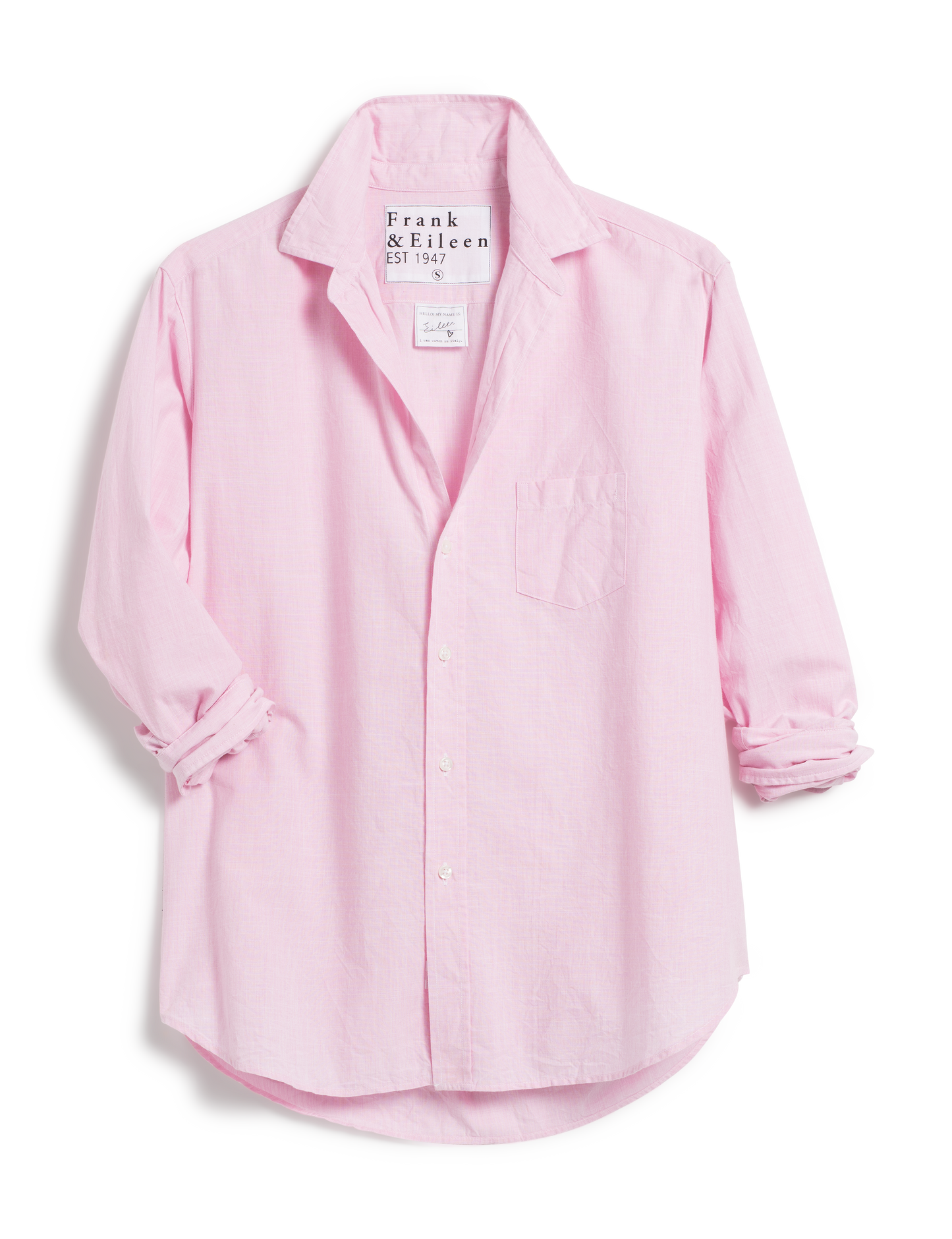 EILEEN Heather Pink, Italian Casual Cotton