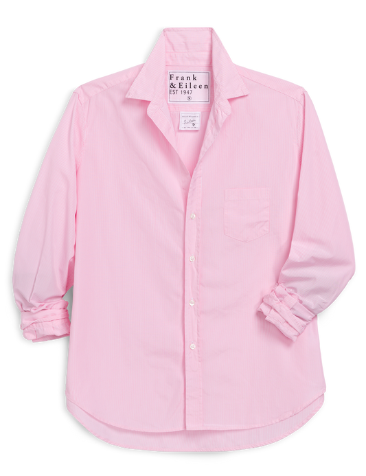 EILEEN Pink Stripe, Italian Cotton