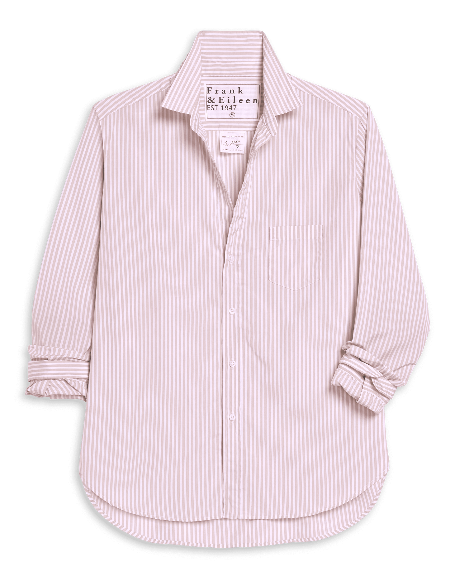 EILEEN Pink and White Multi Stripe, Italian Superluxe