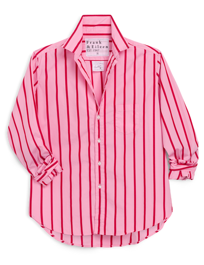 EILEEN Pink and Red Stripe, Italian Superluxe