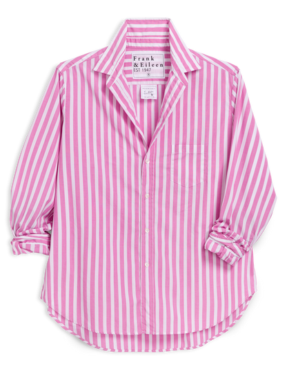 EILEEN Wide Pink Stripe, Italian Superluxe