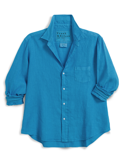 EILEEN Turquoise, Washed Linen