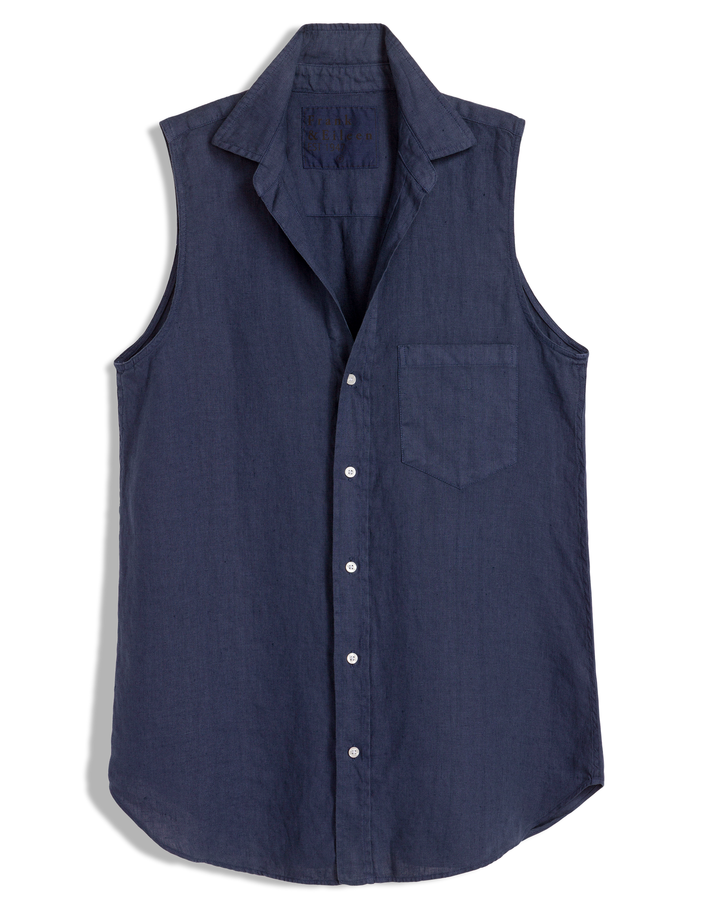 FINLEY Navy, Washed Linen