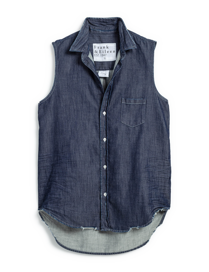 FIONA Distressed Raw Rinse, Famous Denim