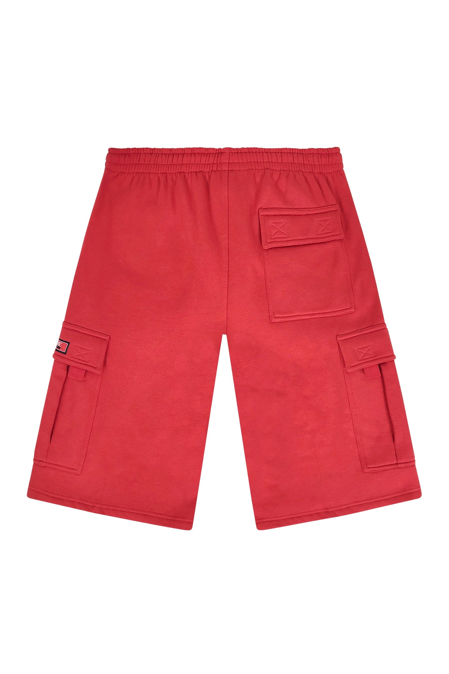 RESTRICT Baggy Fit Cargo Fleece Shorts