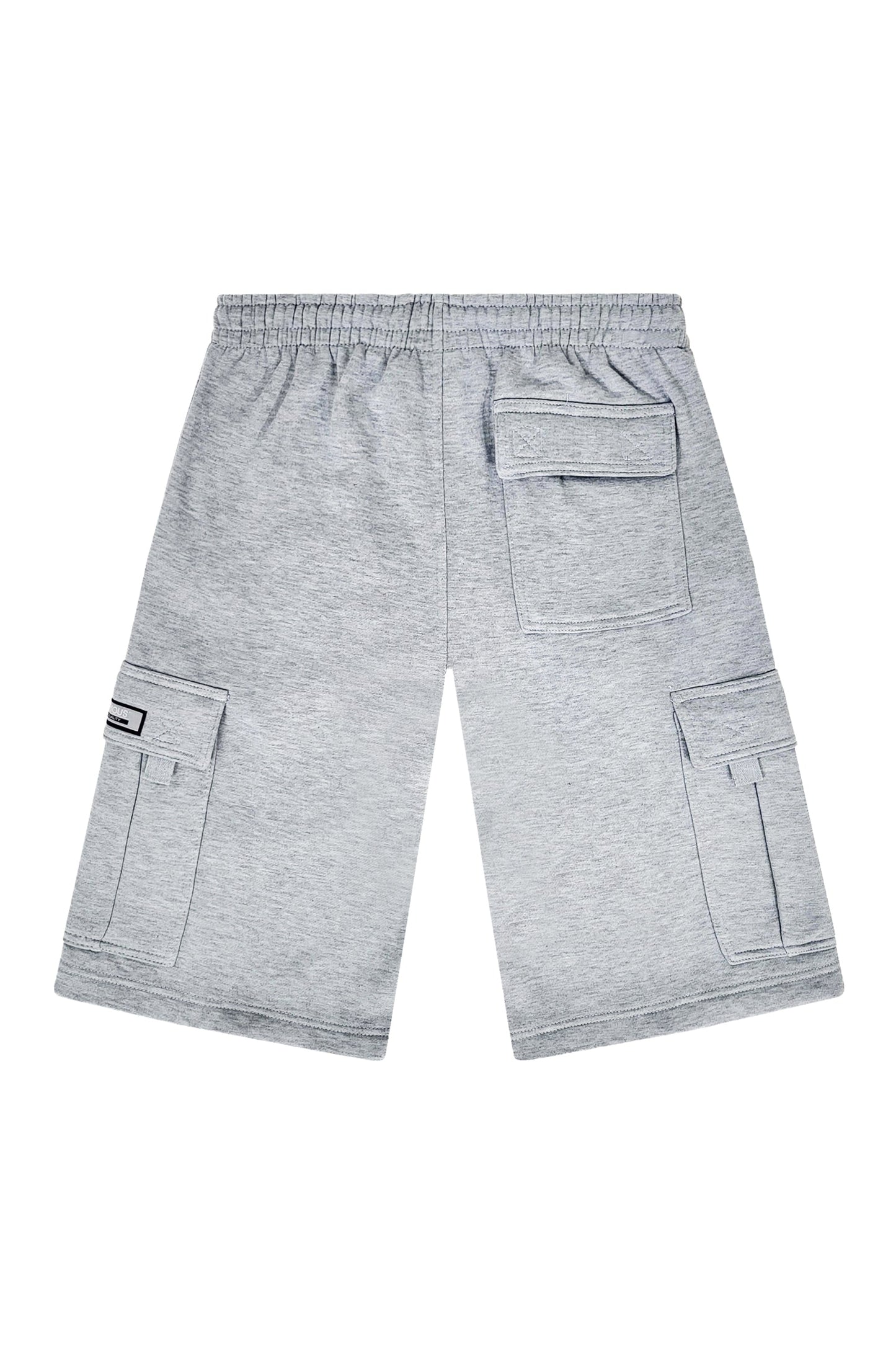 RESTRICT Baggy Fit Cargo Fleece Shorts