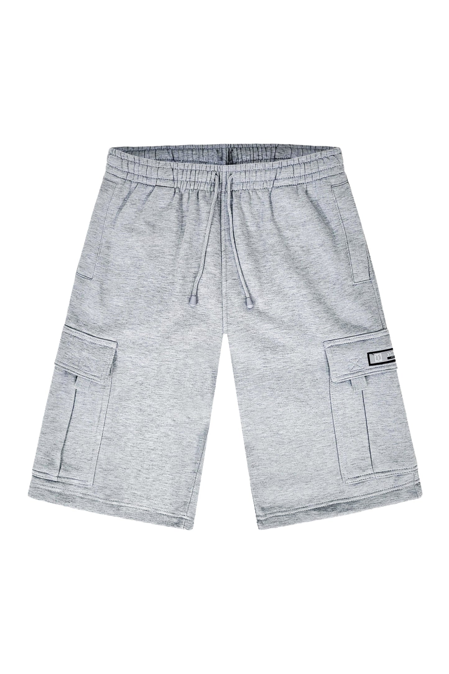 RESTRICT Baggy Fit Cargo Fleece Shorts