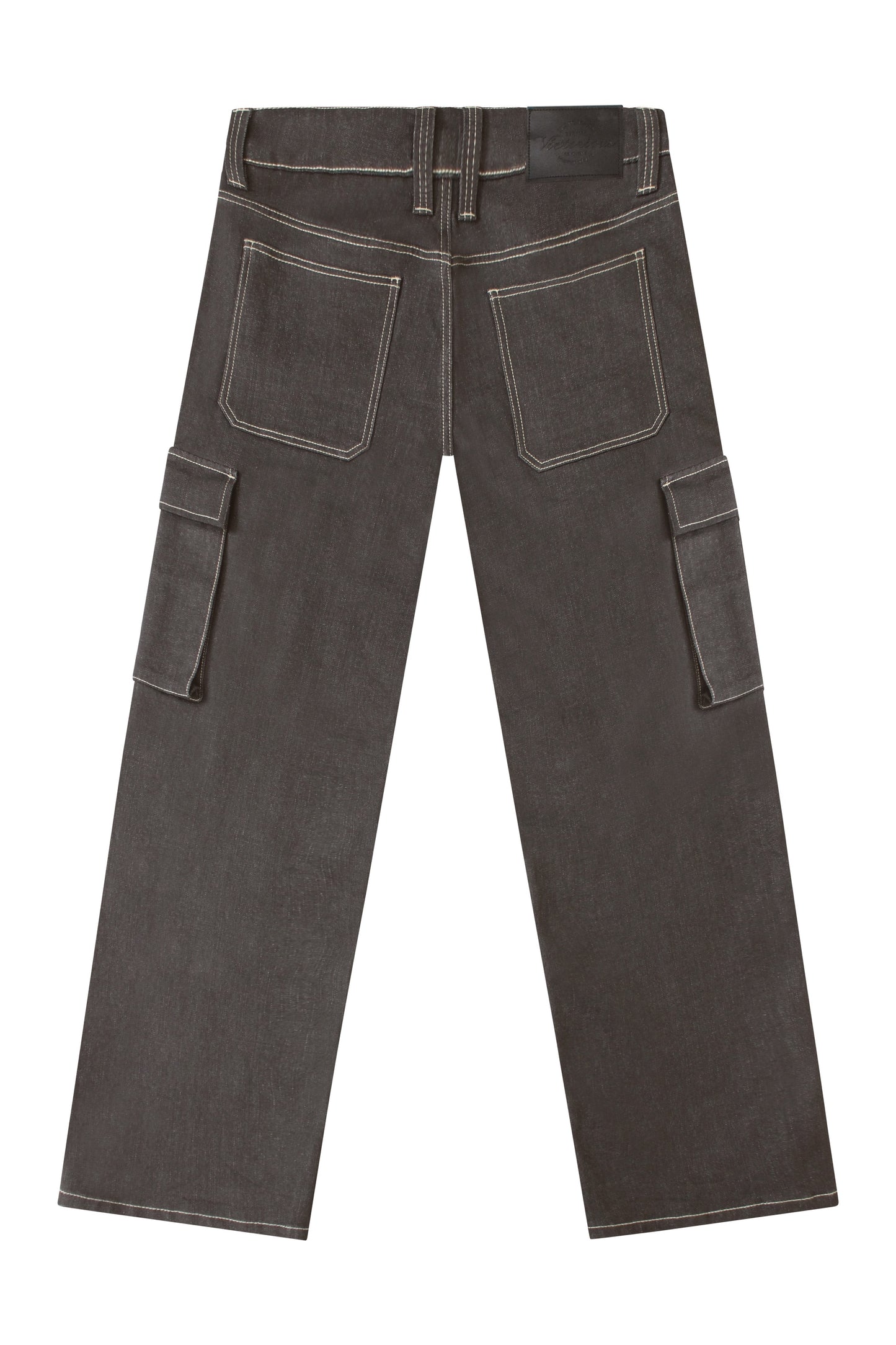 VALOR Baggy Fit Raw Denim Cargo Jeans