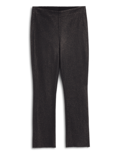 DERRY ILLUSION Black with Gold Glitter Wax, Italian Waxed Denim