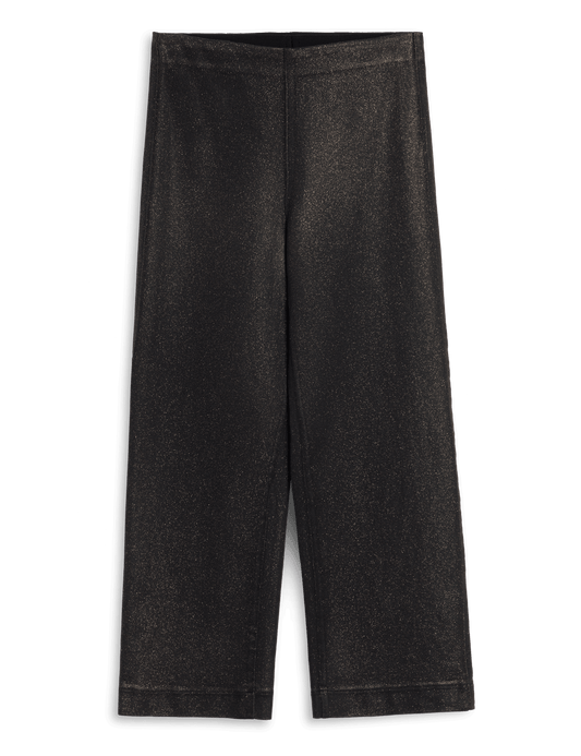 WESTPORT ILLUSION Black with Gold Glitter Wax, Italian Waxed Denim