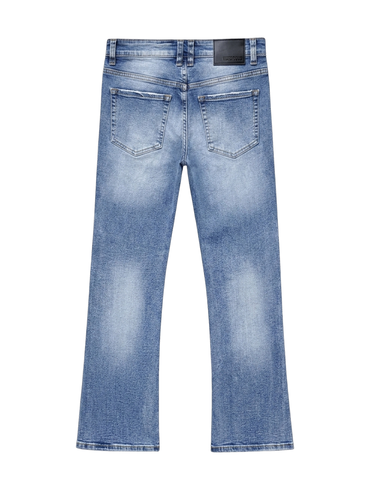 Flared Denim Jeans