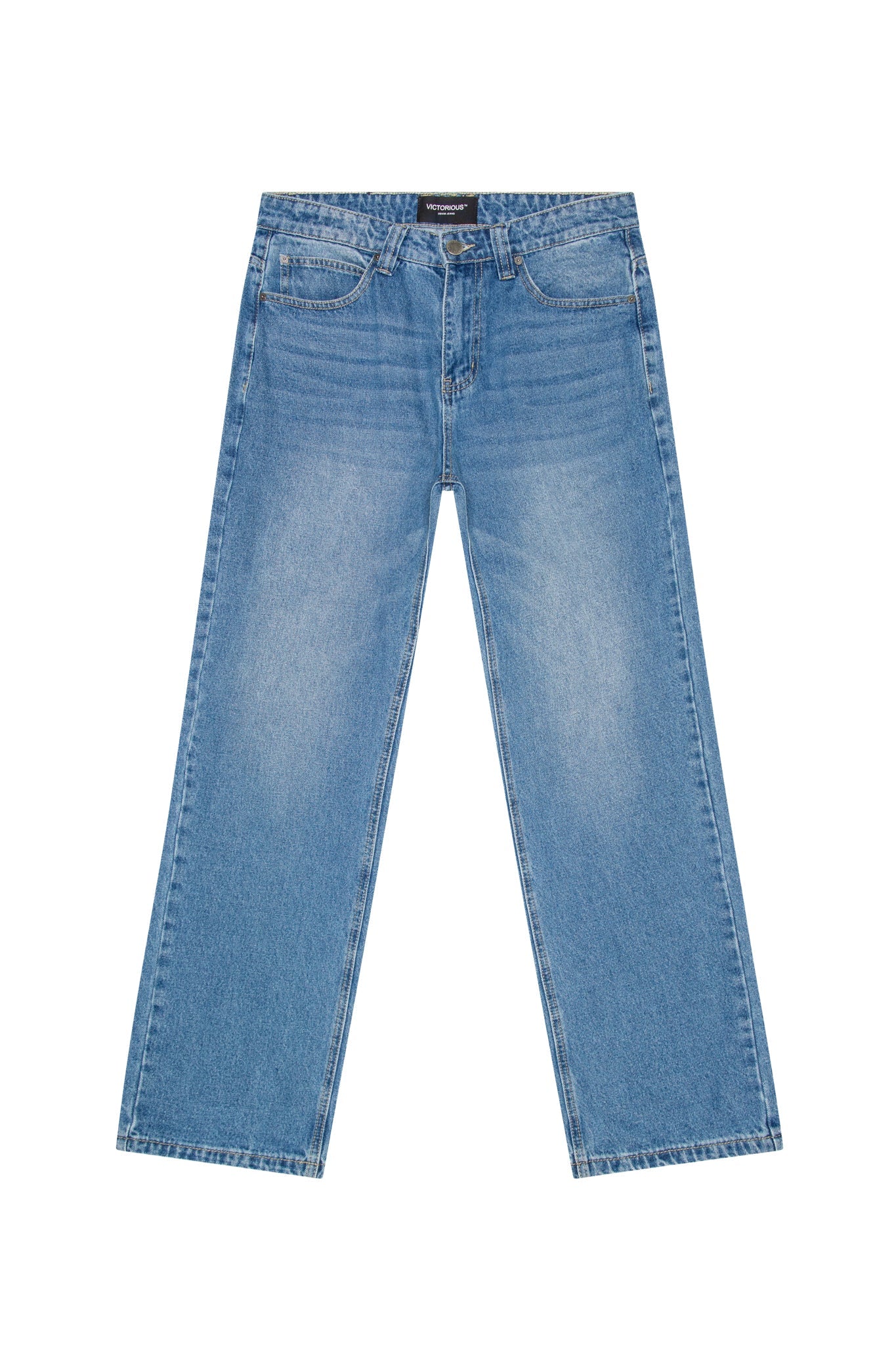 VICTORIOUS ATLAS 13oz Heritage Baggy Denim – 3 Pack Bundle (Indigo / Black / Grey)