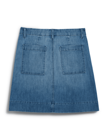 JAMESON SKIRT 1968 Wash, Italian Dream™ Light Denim