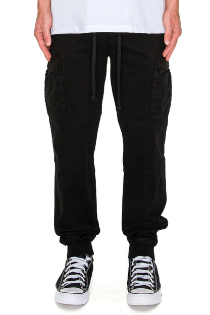 Premium Garment Washed Cargo Jogger