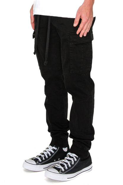 Premium Garment Washed Cargo Jogger