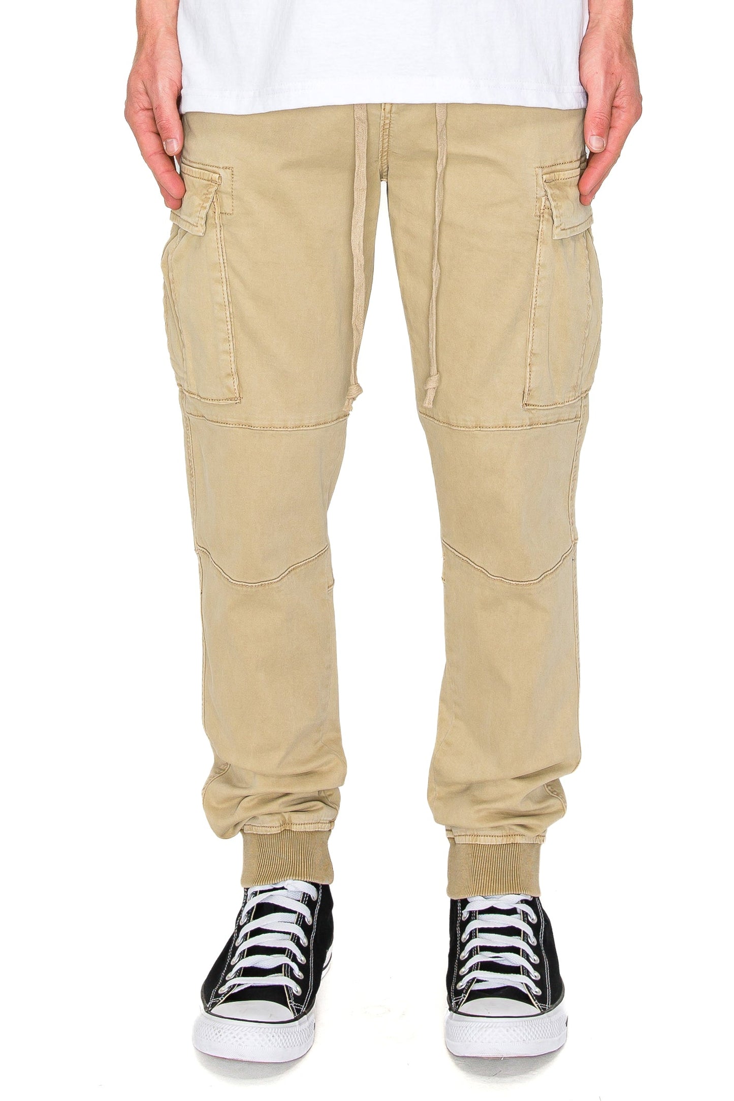 Premium Garment Washed Cargo Jogger