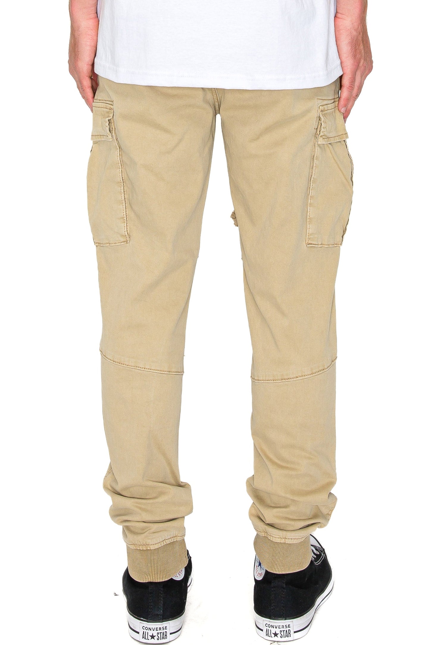 Premium Garment Washed Cargo Jogger
