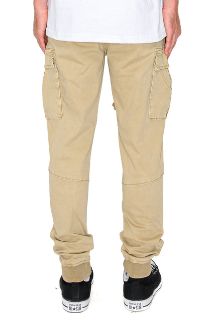 Premium Garment Washed Cargo Jogger