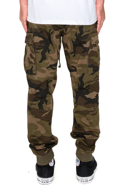 Premium Garment Washed Cargo Jogger