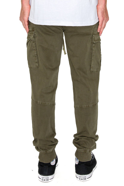 Premium Garment Washed Cargo Jogger