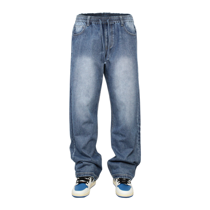 Baggy Fit Denim Joggers