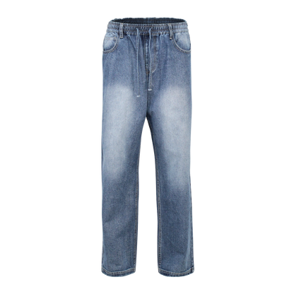 Baggy Fit Denim Joggers