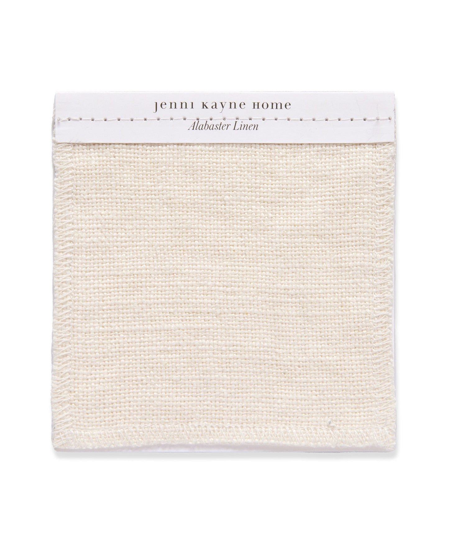 Fabric Swatch Alabaster Linen