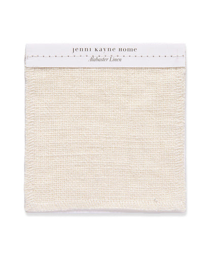 Fabric Swatch Alabaster Linen