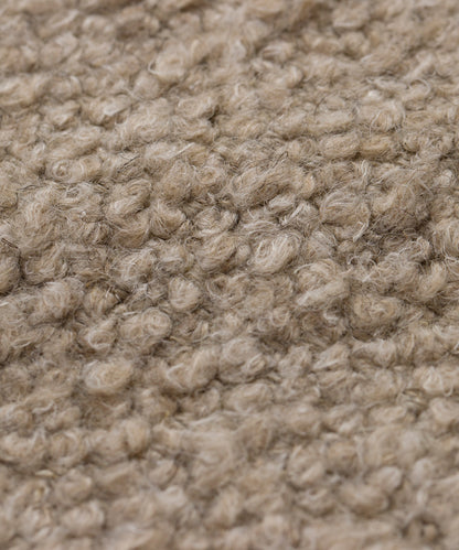 Fabric Swatch Natural Wool Boucle