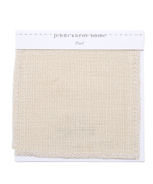 Fabric Swatch Pearl Linen
