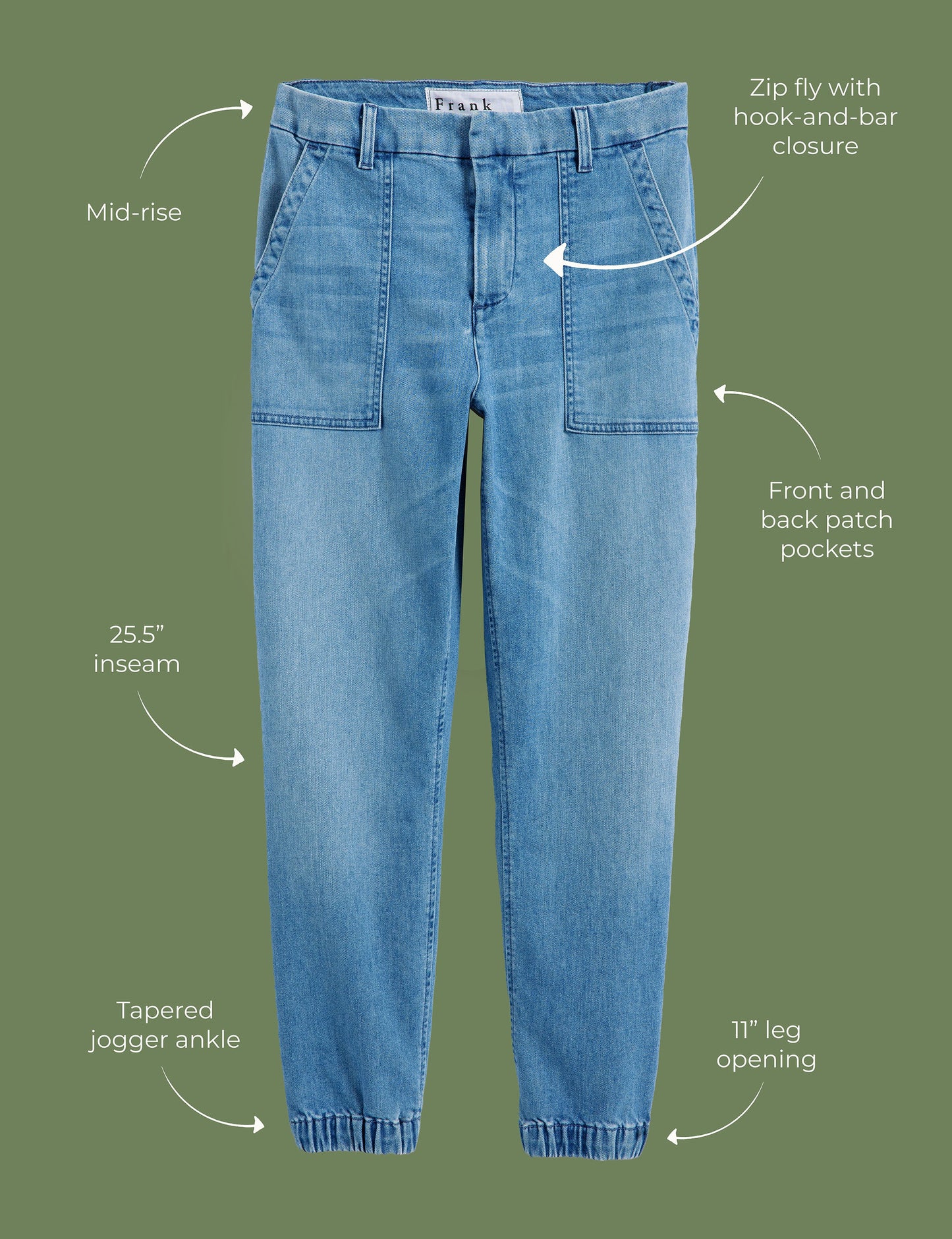 JAMESON 2000 Wash, Italian Dream™ Light Denim