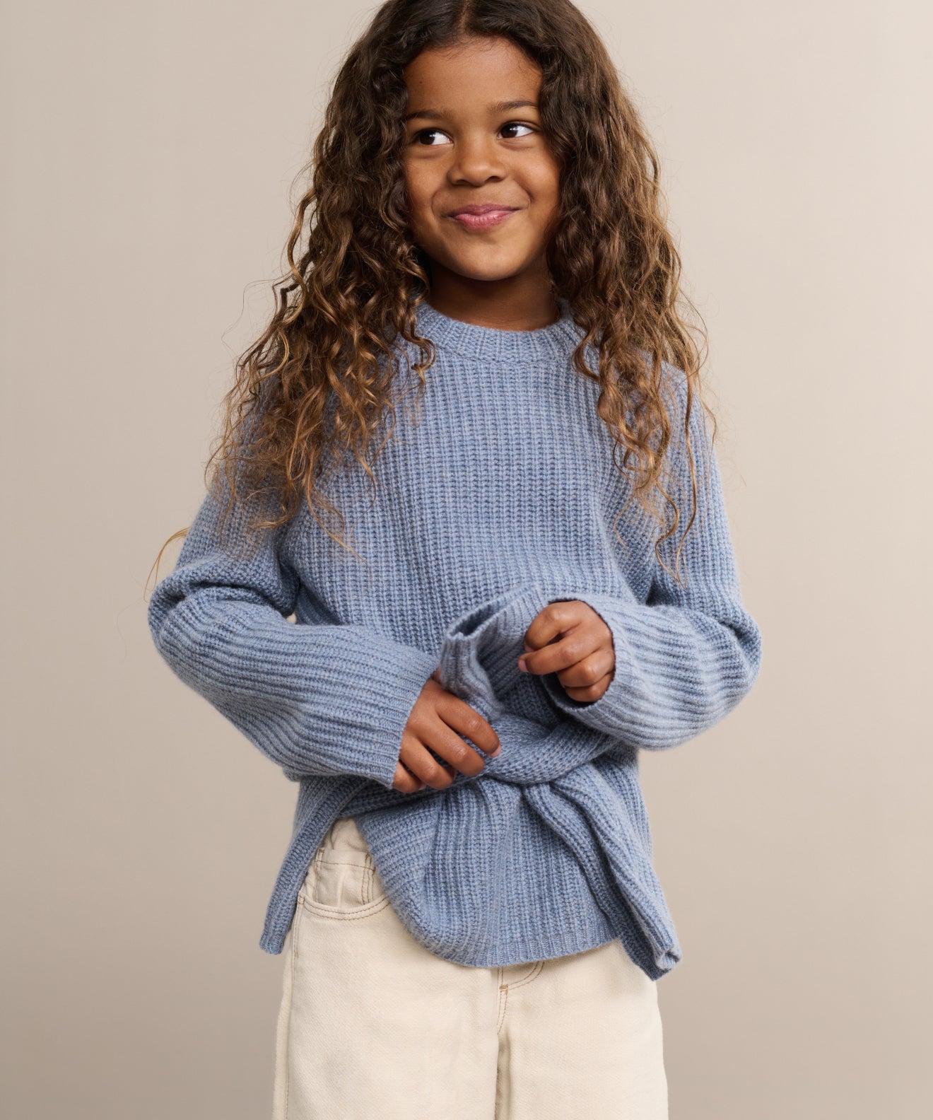 Kids' Cashmere Fisherman