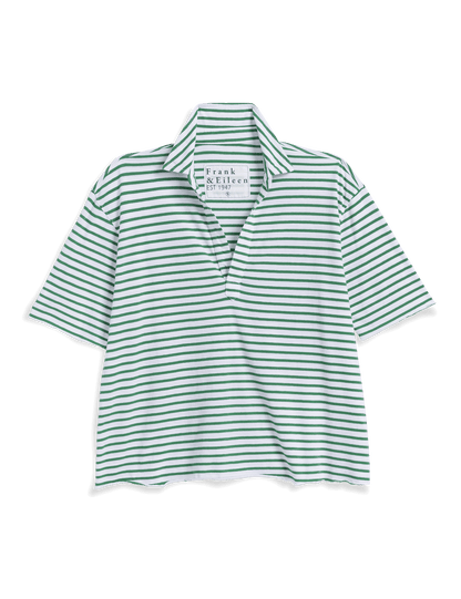 PATTY Green and White Stripe, Vintage Jersey