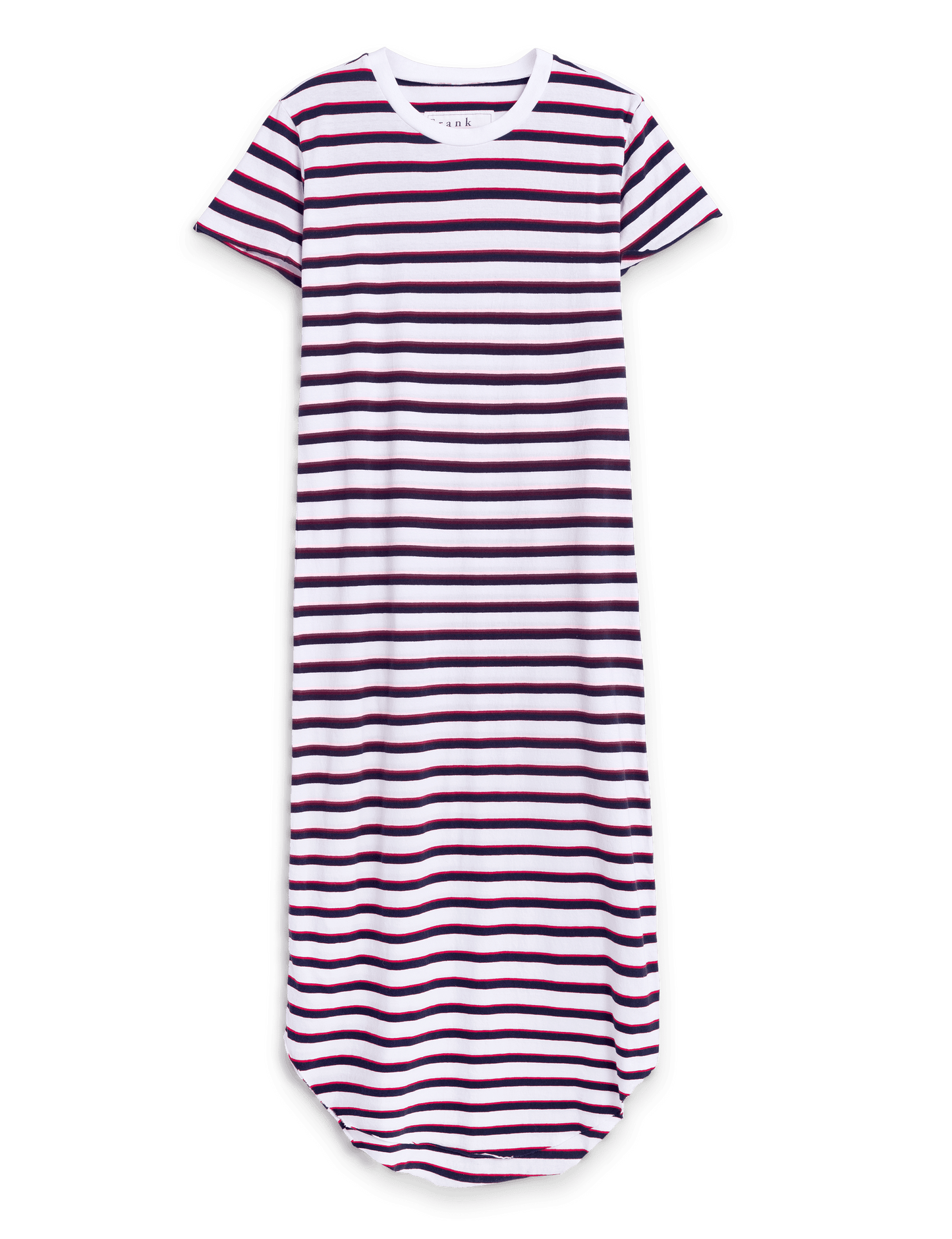 HARPER White with Red and Navy French Stripe, Vintage Jersey