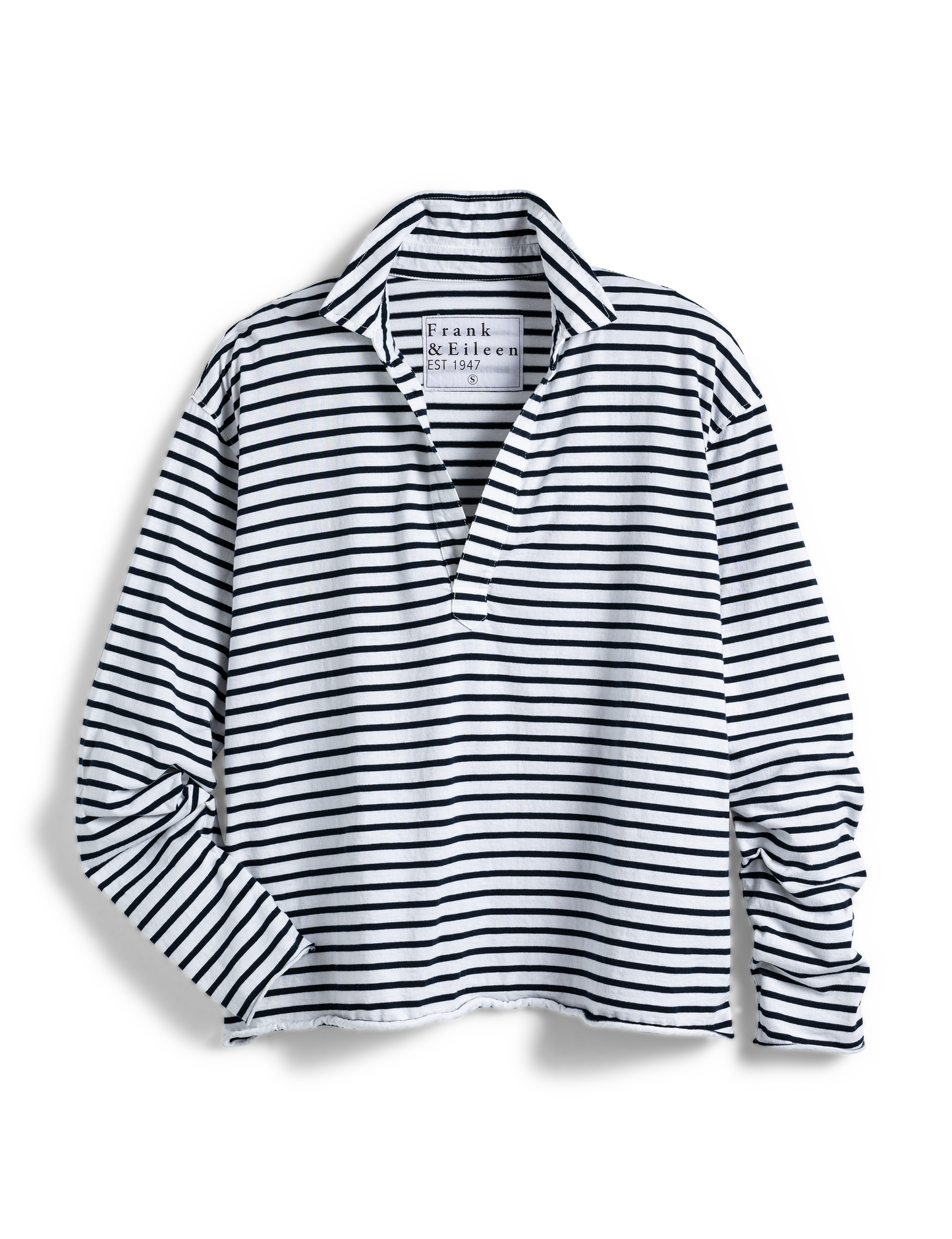 PATRICK Navy French Stripe, Vintage Jersey