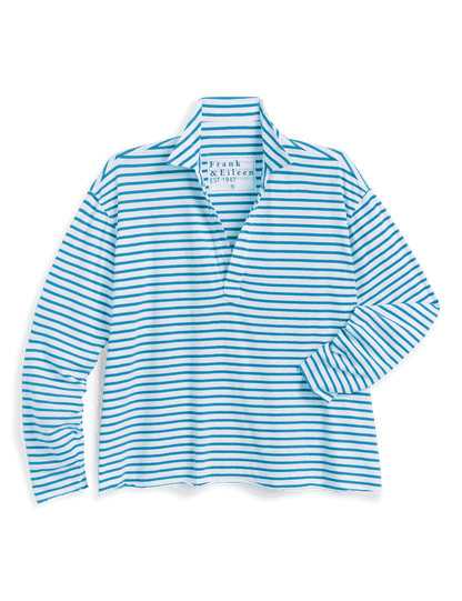 PATRICK Turquoise Stripe, Vintage Jersey