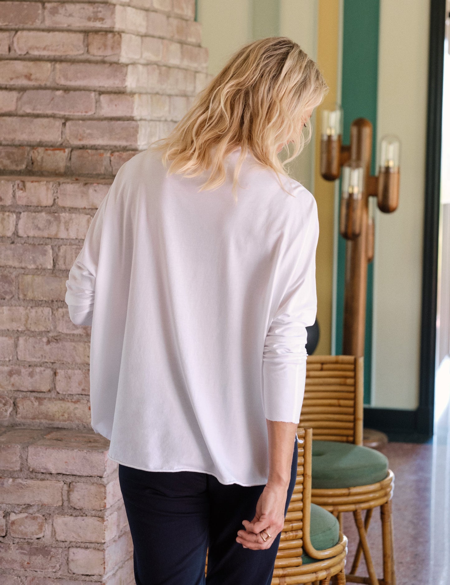 EFFIE White, Luxe Jersey