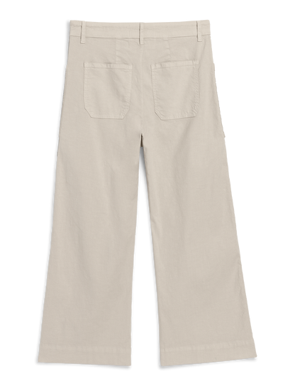 LIMERICK CROP Cement, Italian Performance Linen