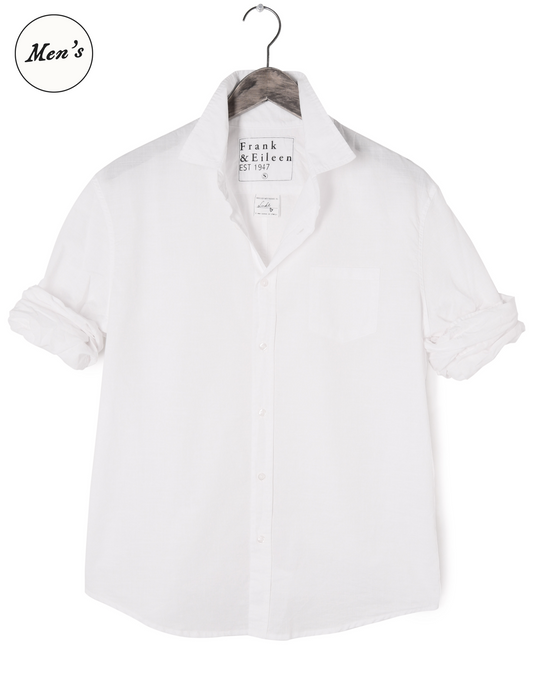 LUKE White, Italian Casual Cotton
