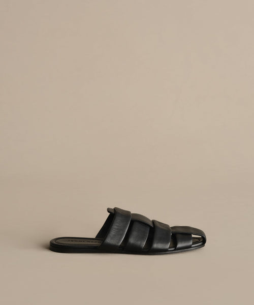 Leather Camilla Mule