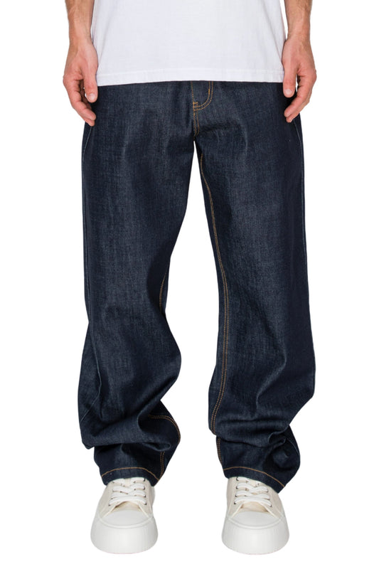TERRA Essential Baggy Raw Denim Jeans