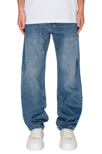 ATLAS Essential Baggy Denim Jeans - Indigo