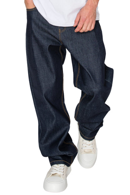 TERRA Essential Baggy Raw Denim Jeans